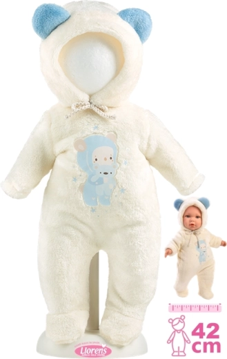 Llorens conjunto de ropa para muñeca New Born 40–42 cm, 2 piezas