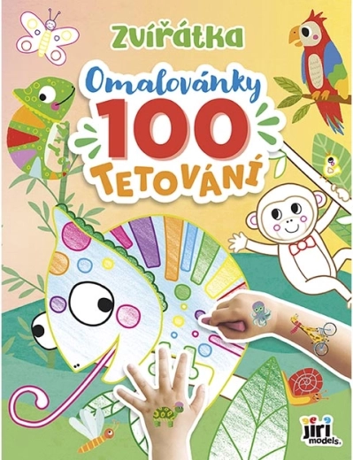 Libro para colorear y 100 tatuajes Animales
