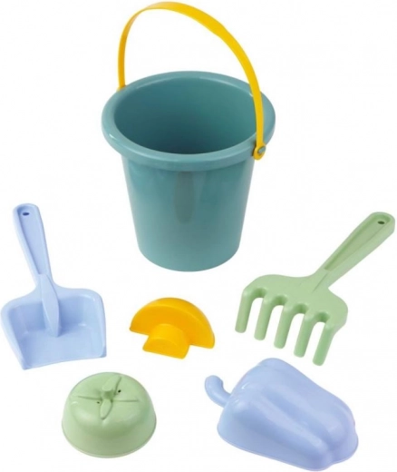 Set de arena Lena para niños de 6 piezas