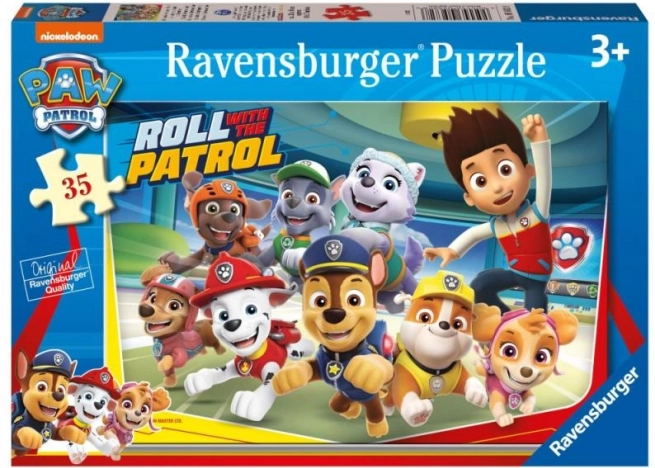 Puzzle Ravensburger La Patrulla Canina – Unidad fuerte (35 piezas)