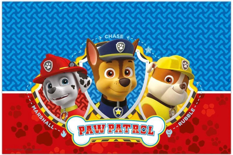 Mantel infantil de plástico Paw Patrol 120 × 180 cm