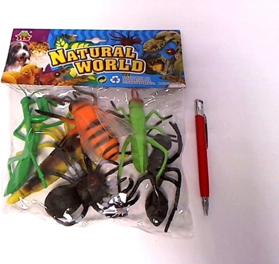 Set de figuras de insectos – 6 uds