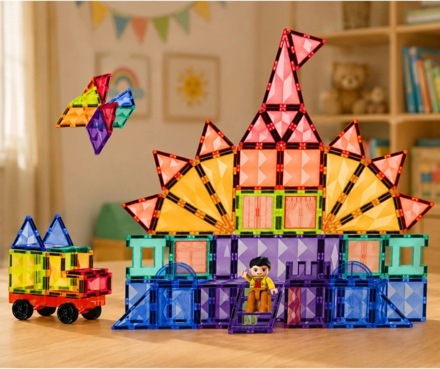 Modelos 3D creativos: castillos, vehículos y mucho más