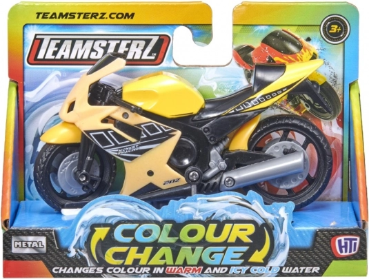 Motocicleta Teamsterz con cambio de color