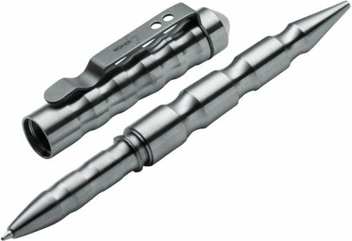 Bolígrafo táctico Böker Plus MPP Titanium 15 cm
