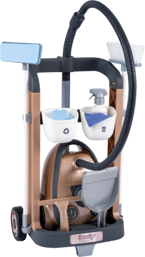 Carrito con ruedas con espacio de almacenamiento