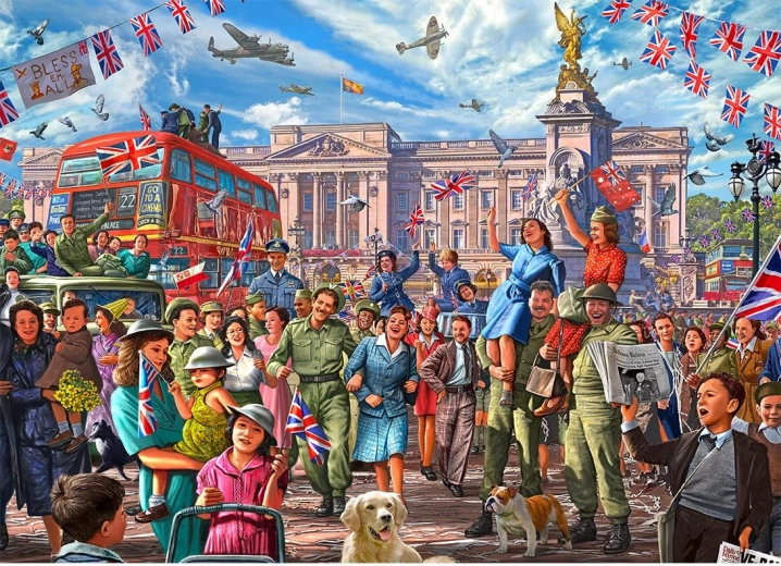 Puzzle Gibsons Los últimos días de la guerra – 1000 piezas