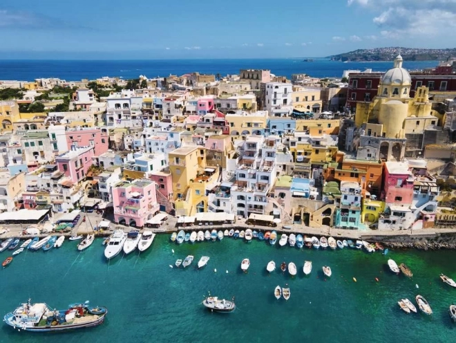 Puzzle RAVENSBURGER isla de Procida, Italia – 1500 piezas