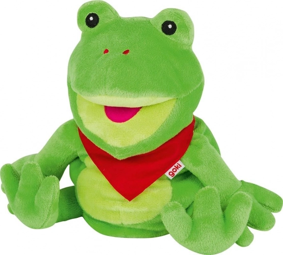 Títere de rana Frilo 30 cm