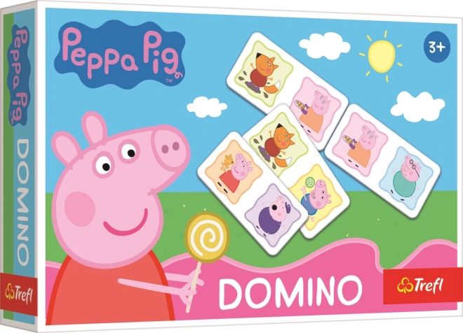 Dominó de papel Peppa Pig