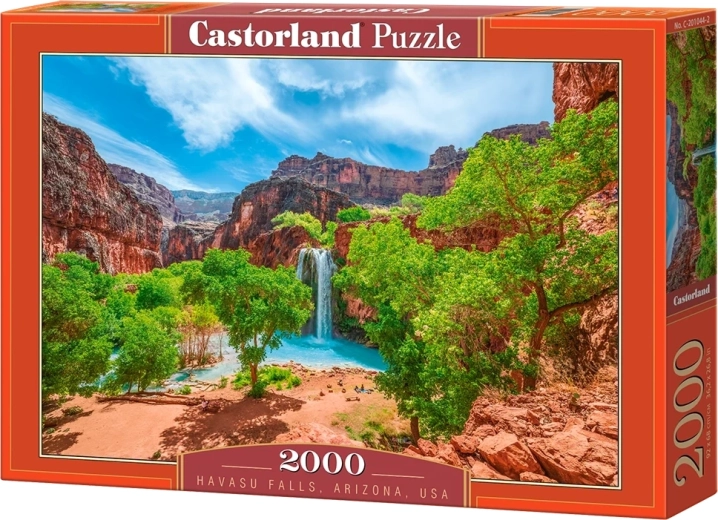 Puzzle Castorland Cascadas Havasu en Arizona, EE. UU., 2000 piezas