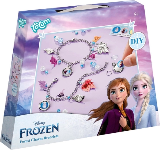 Set para hacer pulseras con colgantes Frozen 2
