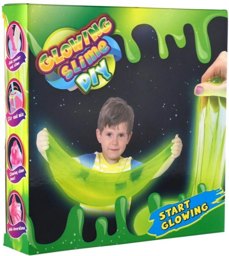 Kit creativo para hacer slime luminoso