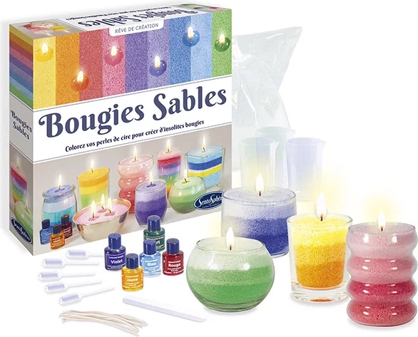 Sentosphere hazlo tú mismo – velas de arena