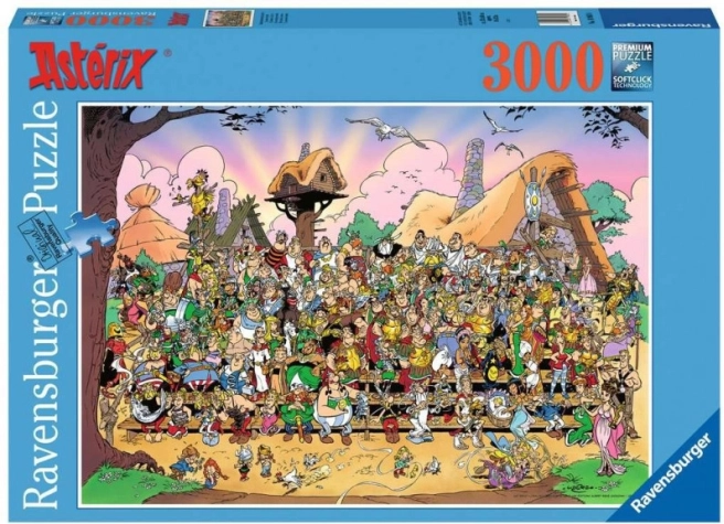 Puzzle Ravensburger Astérix y Obélix: Foto familiar de 3000 piezas