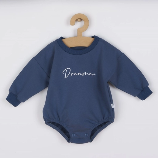 Body de bebé de chándal baggy Koala Dreamer azul