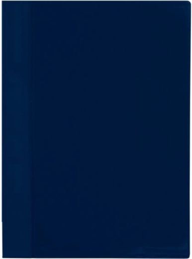 Carpeta de presentación A4 de PVC azul