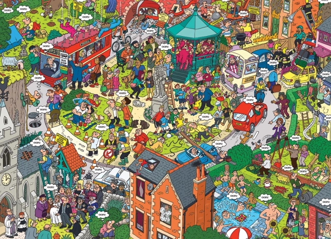 EUROGRAPHICS puzzle ¿Qué podría salir mal? XL 500 piezas
