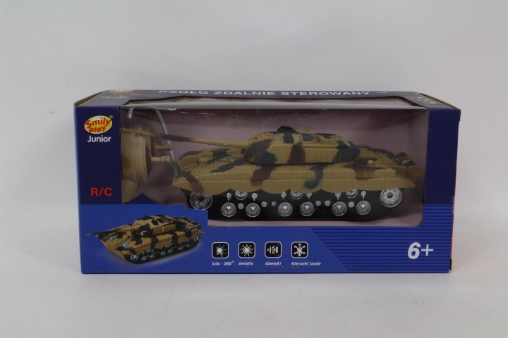 Tanque teledirigido SmilyPlay con cargador