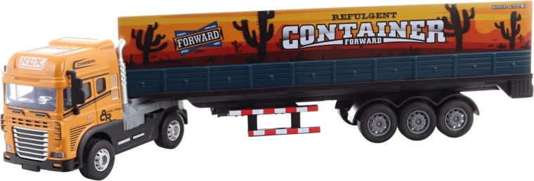 Semirremolque portacontenedores para jugar al transporte