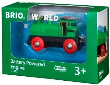 Locomotora a pilas BRIO verde
