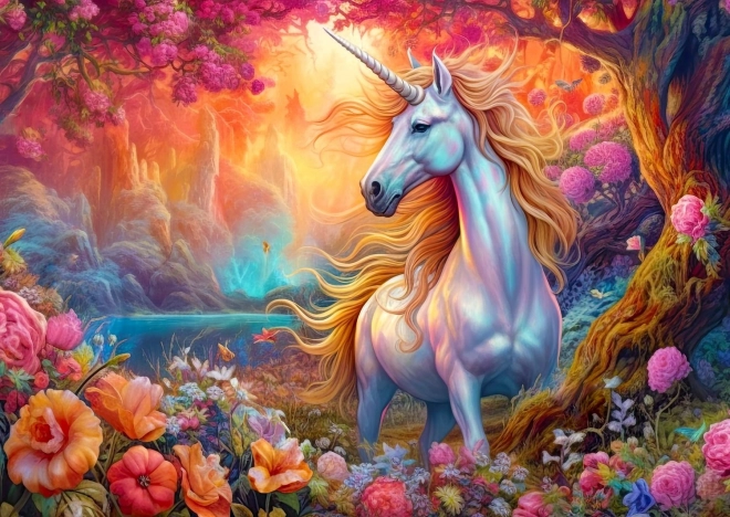 Puzzle Unicornio mágico de 1000 piezas