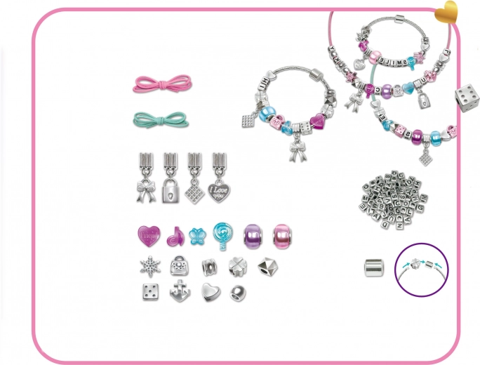 Set para crear pulseras y collares