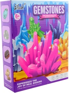 Set de excavación de gemas para niños 8+