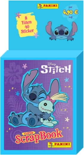 Disney Stitch súper colección de pegatinas para scrapbook (eco blister)