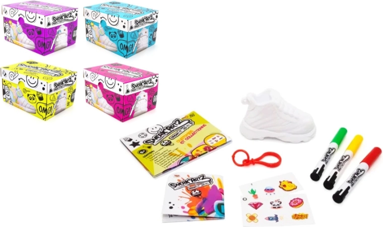 Sneak Artz set creativo para fabricar mini zapatillas – colgante