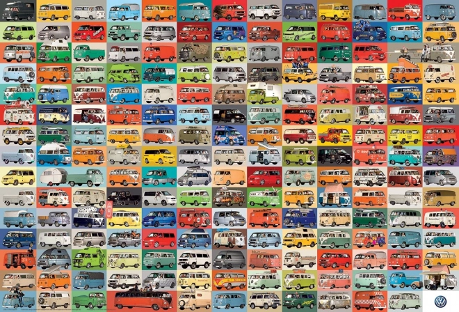 Puzzle EUROGRAPHICS VW Groovy Bus 2000 piezas