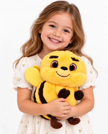 Suave compañera de peluche