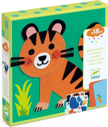 Djeco kit creativo de animales de fieltro