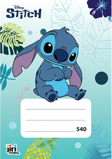 Cuaderno escolar A5 sin líneas Lilo & Stitch 40 hojas