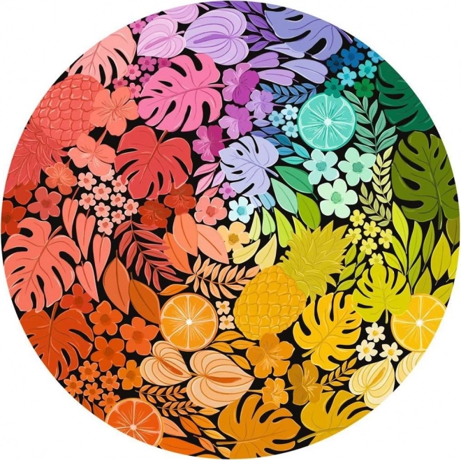 Puzzle de 500 piezas Paleta de colores Motivos tropicales
