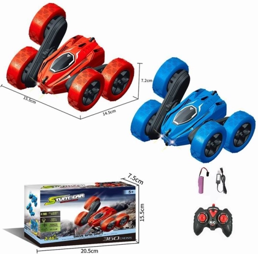Coche RC acrobático Twister Drift Stunt