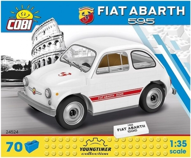 Set de construcción COBI 1965 FIAT ABARTH 595 1:35