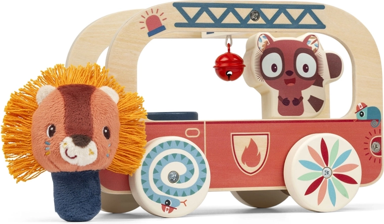 León de peluche para sensaciones táctiles
