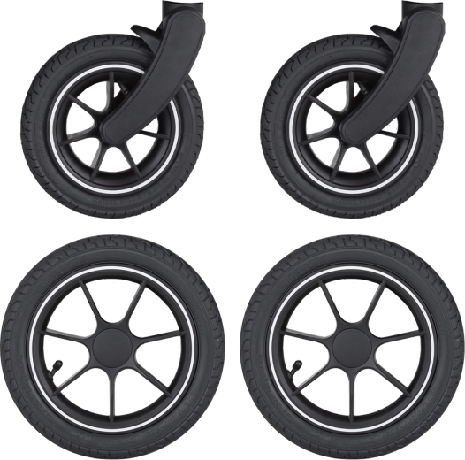 Petite&Mars ruedas inflables para cochecito Street2 Air (set de 4 uds)