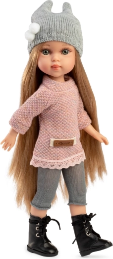 Guca Penelope muñeca realista con cuerpo totalmente de vinilo de 34 cm