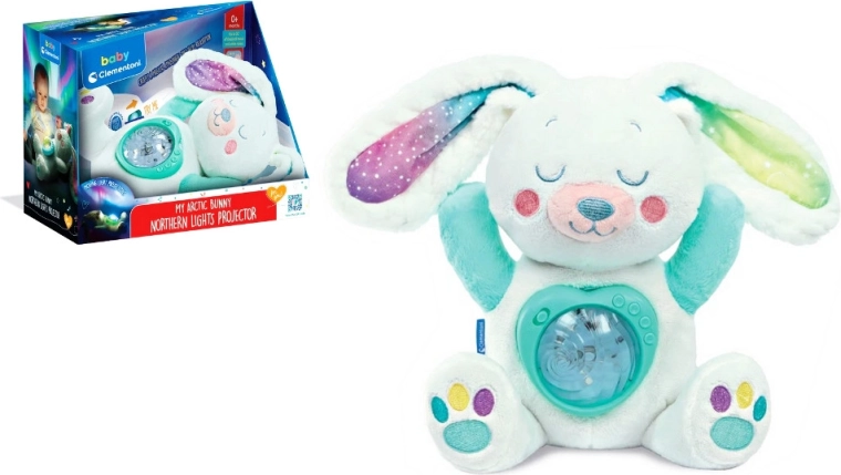 Proyector de peluche Conejito con aurora