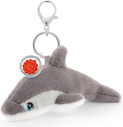 Keeleco colgante de peluche para bolso delfín 12 cm