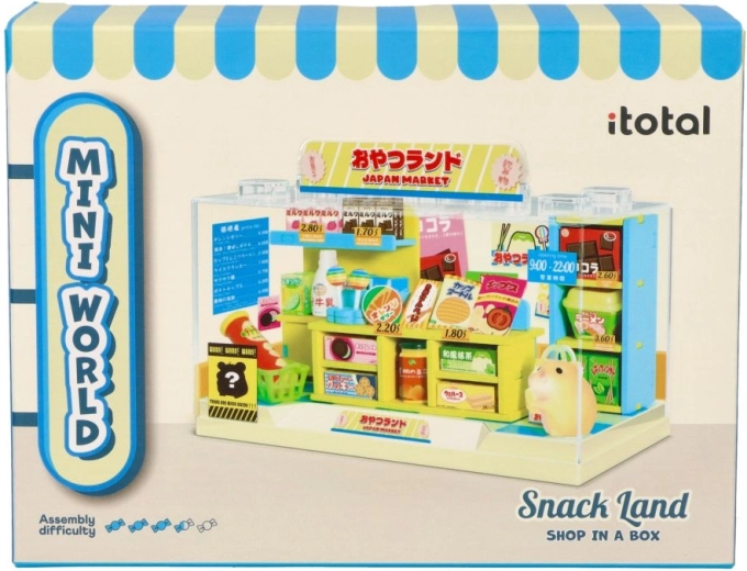 I-Total mini mundo mercado japonés – maqueta DIY