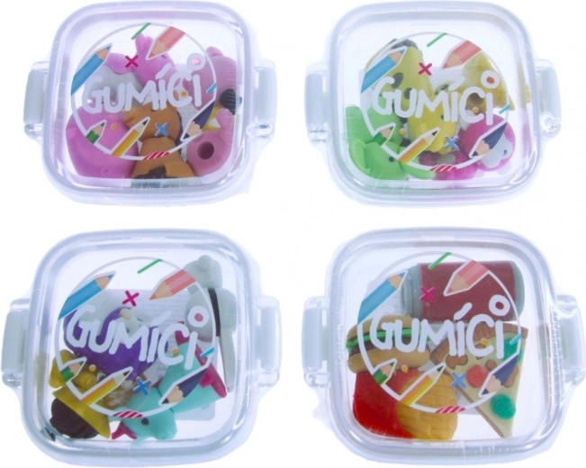 Minigomas con formas – set de 4 uds