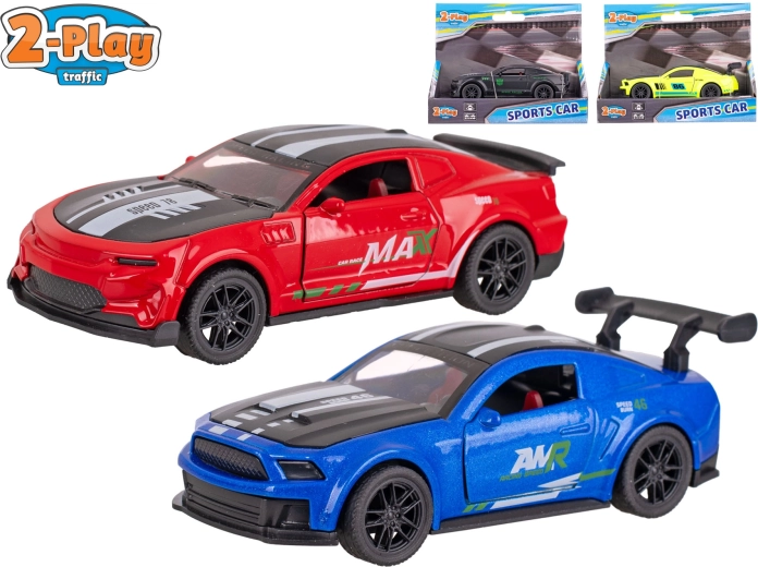2-Play Traffic coche deportivo con retroceso 11,5 cm