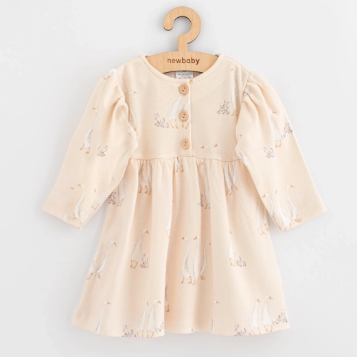 Vestido de algodón para bebé New Baby Oquitas