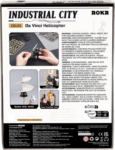 Inspirado en los inventos de Leonardo da Vinci