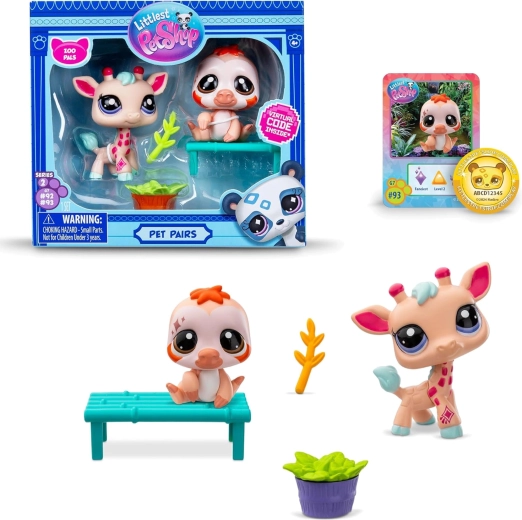 Hasbro Littlest Pet Shop Pet Zoo set de figuras y accesorios