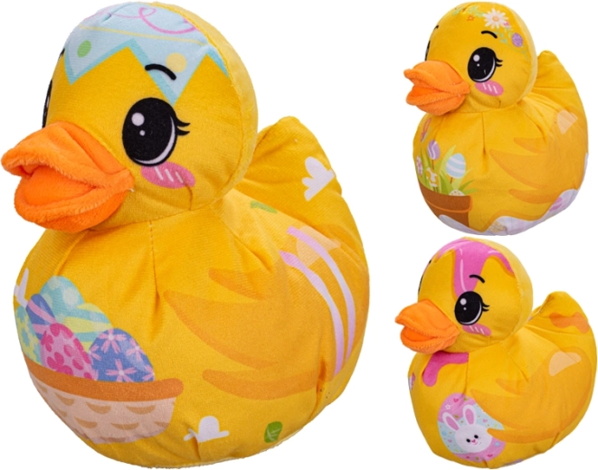 Patito de peluche de Pascua 19 cm