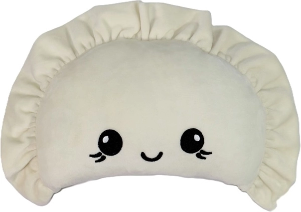 Pierog de peluche de 60 cm color crema